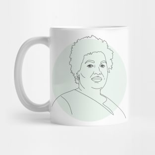 Stacey Abrams Art Mug